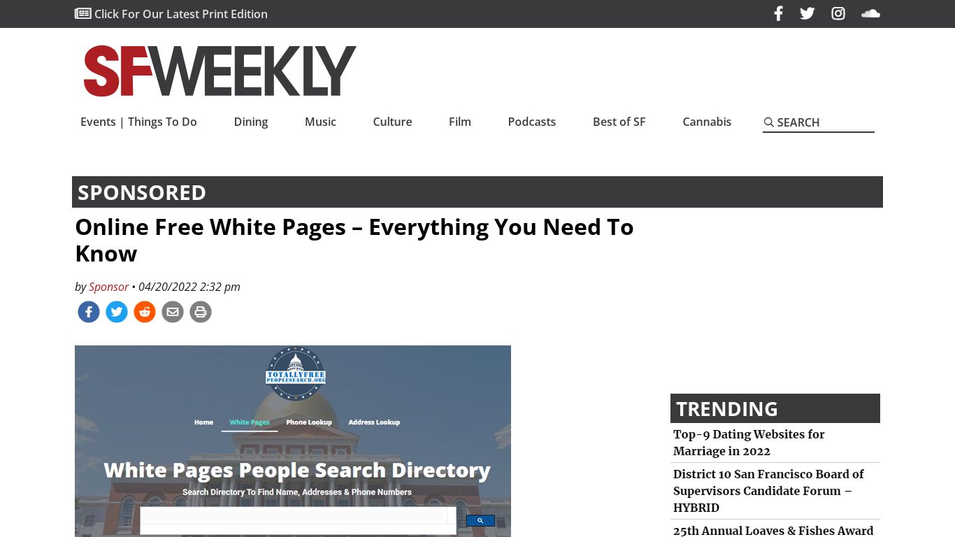 Online Free White Pages – Everything You Need To Know